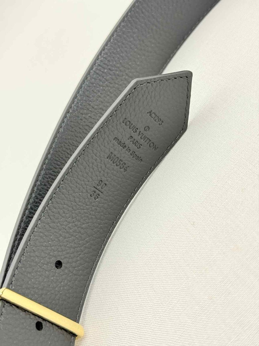 Pre - loved LOUIS VUITTON Brown Monogram Belt at Reems Closet