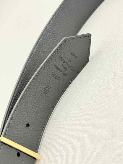 Pre - loved LOUIS VUITTON Brown Monogram Belt at Reems Closet