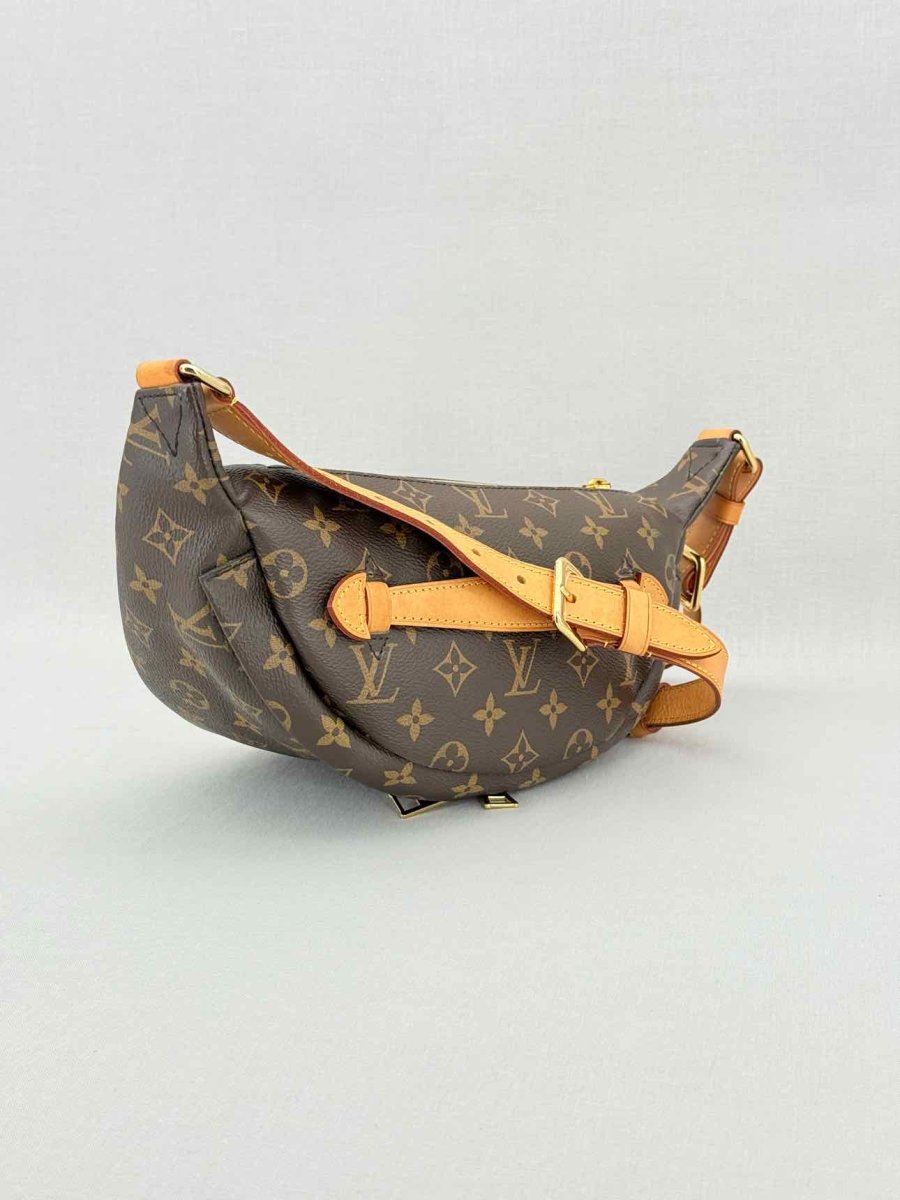 Pre - loved LOUIS VUITTON Brown Monogram Belt Bag at Reems Closet