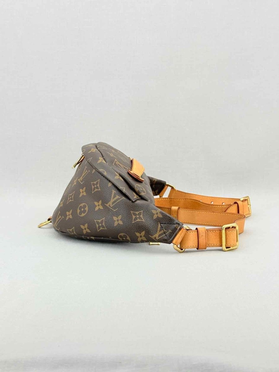 Pre - loved LOUIS VUITTON Brown Monogram Belt Bag at Reems Closet