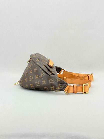 Pre - loved LOUIS VUITTON Brown Monogram Belt Bag at Reems Closet