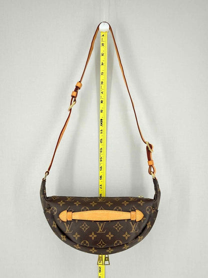 Pre - loved LOUIS VUITTON Brown Monogram Belt Bag at Reems Closet
