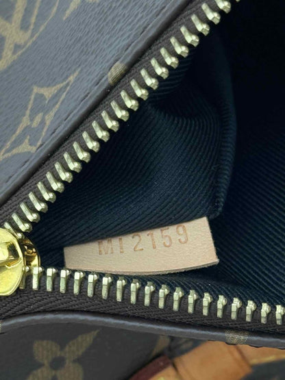 Pre - loved LOUIS VUITTON Brown Monogram Belt Bag at Reems Closet