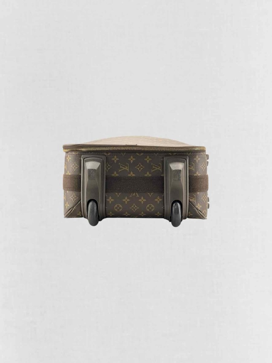 Pre - loved LOUIS VUITTON Brown Monogram Rolling Luggage at Reems Closet