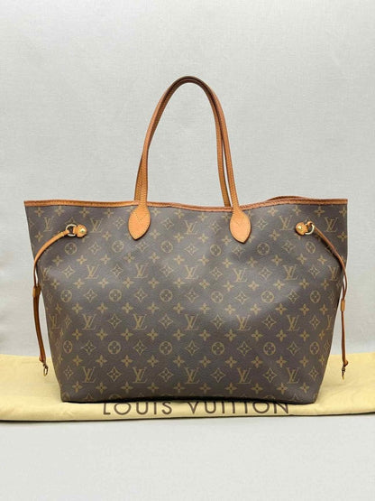 Pre - loved LOUIS VUITTON Brown Monogram Shoulder Bag at Reems Closet