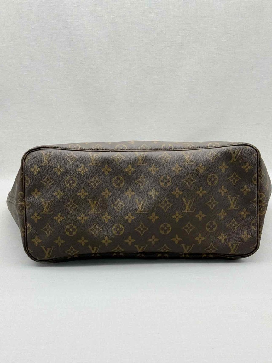 Pre - loved LOUIS VUITTON Brown Monogram Shoulder Bag at Reems Closet