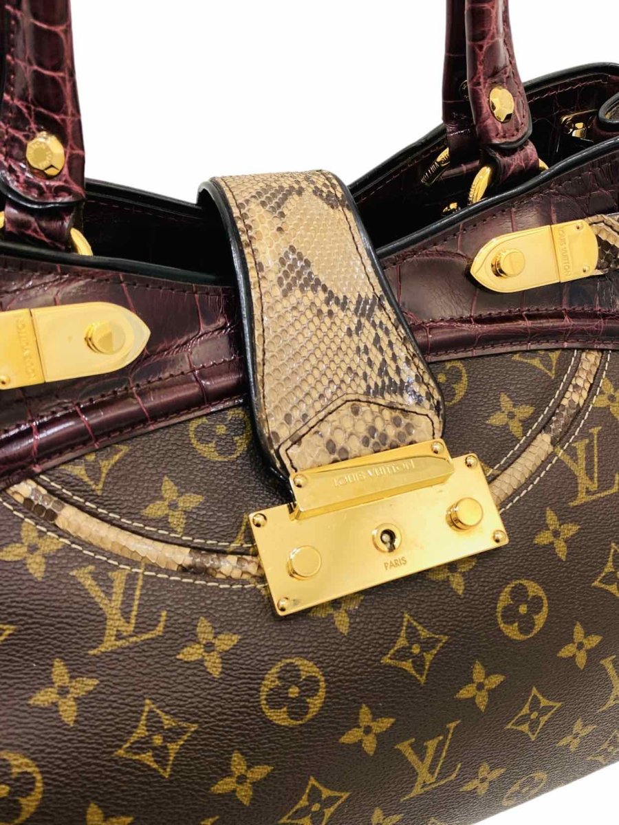 Pre - loved LOUIS VUITTON Brown Tote Bag at Reems Closet