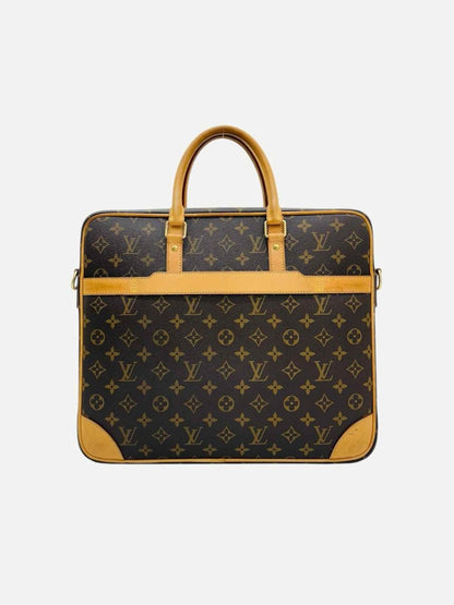 Pre - loved LOUIS VUITTON Brown Travel Bag at Reems Closet