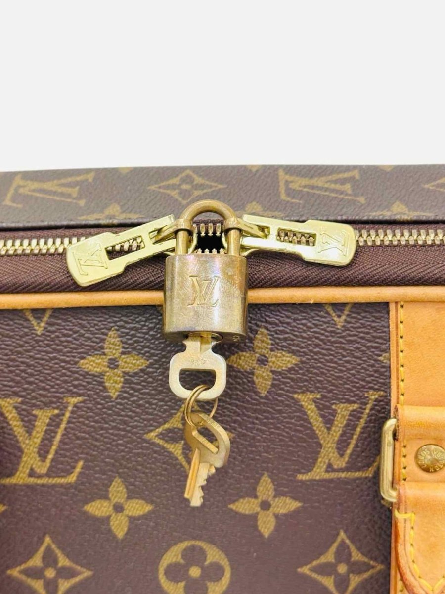 Pre - loved LOUIS VUITTON Brown Travel Bag at Reems Closet