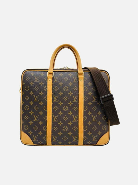 Pre - loved LOUIS VUITTON Brown Travel Bag at Reems Closet