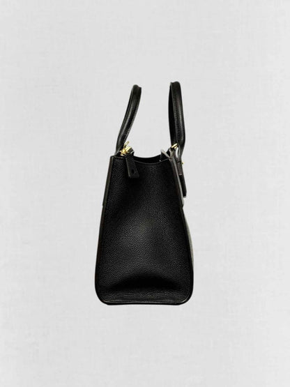 Pre - loved LOUIS VUITTON City Streamer Black Top Handle at Reems Closet