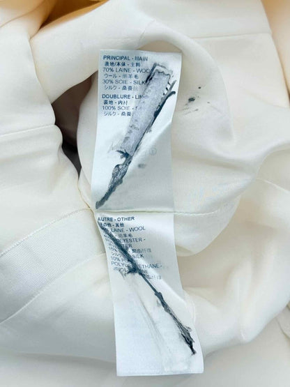 Pre - loved LOUIS VUITTON Cream Size US 2 Short Dress at Reems Closet