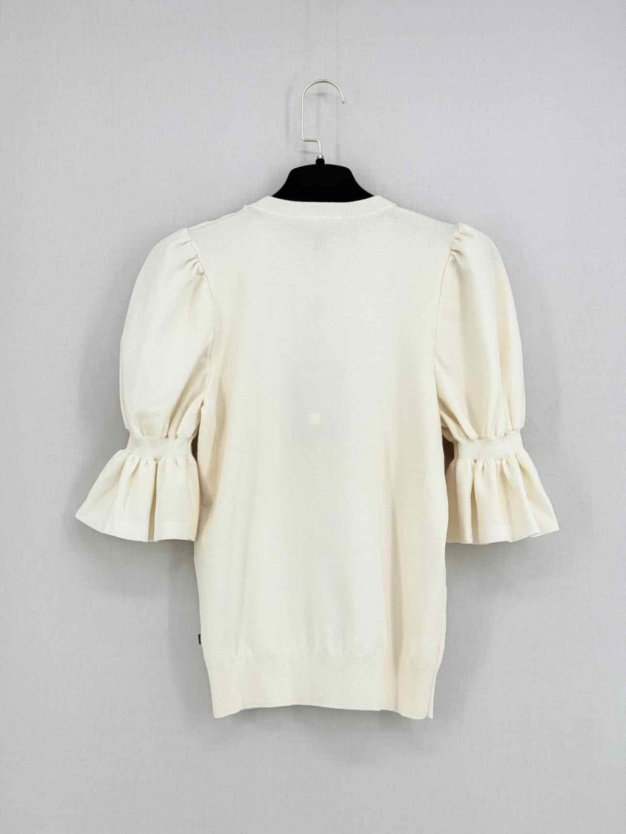 Pre - loved LOUIS VUITTON Cream Size XSmall Top at Reems Closet