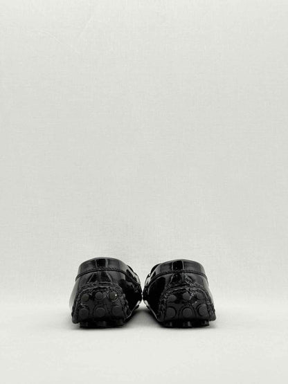 Pre - loved LOUIS VUITTON Dauphine Black Size EU 40 Loafers at Reems Closet