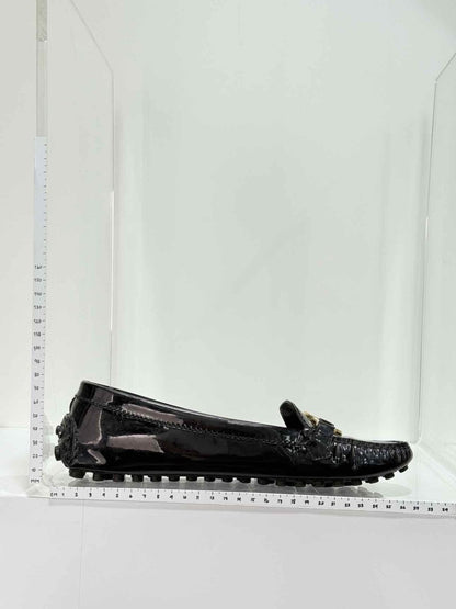 Pre - loved LOUIS VUITTON Dauphine Black Size EU 40 Loafers at Reems Closet