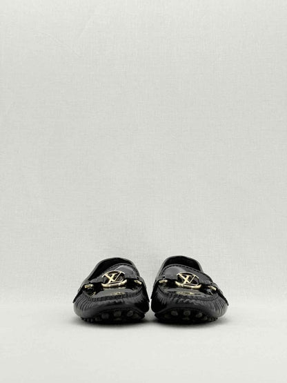 Pre - loved LOUIS VUITTON Dauphine Black Size EU 40 Loafers at Reems Closet