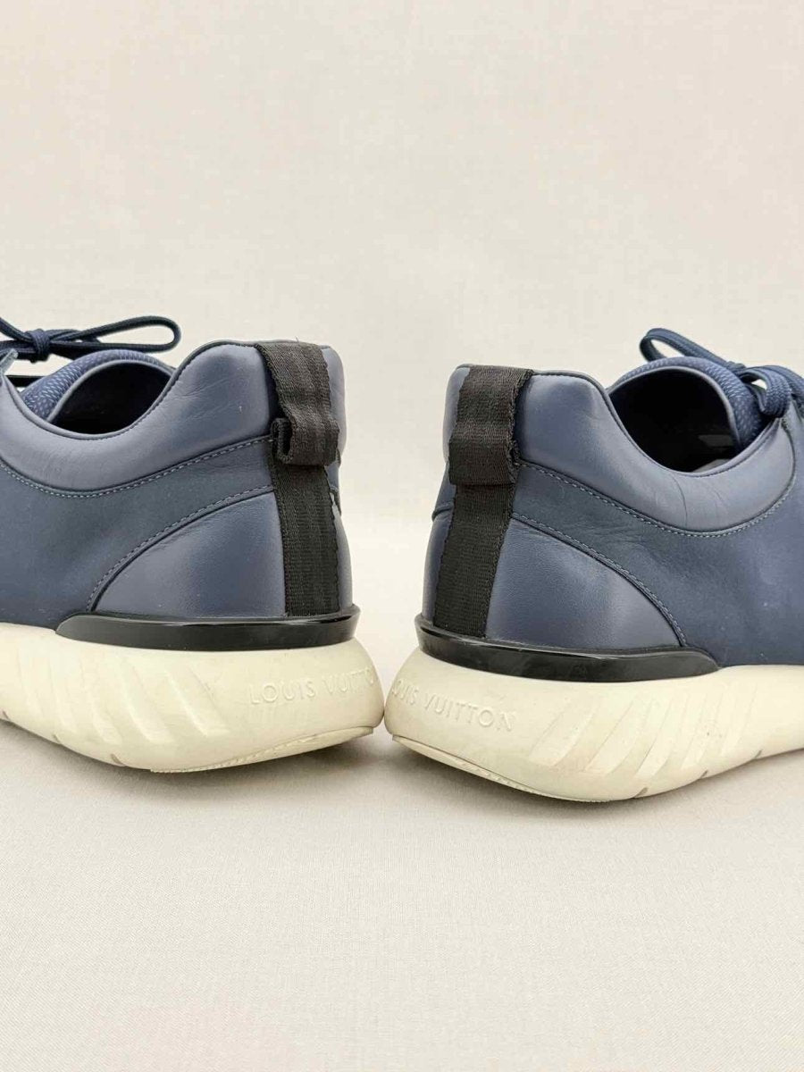 Pre - loved LOUIS VUITTON Fastlane Blue Size EU 42.5 Sneakers at Reems Closet