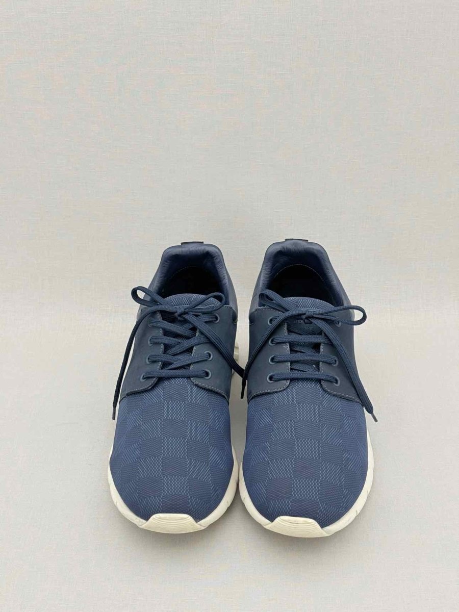 Pre - loved LOUIS VUITTON Fastlane Blue Size EU 42.5 Sneakers at Reems Closet