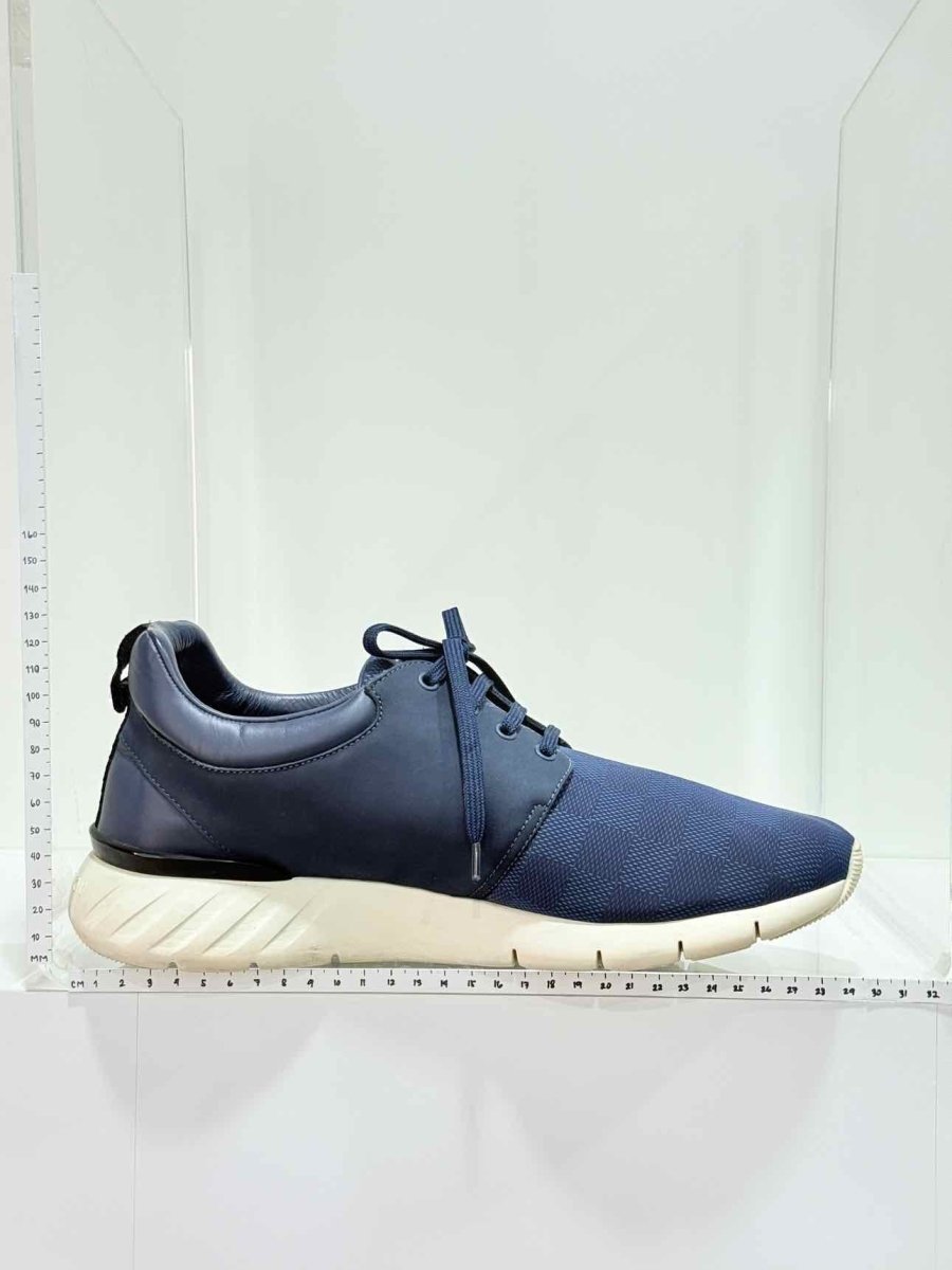 Pre - loved LOUIS VUITTON Fastlane Blue Size EU 42.5 Sneakers at Reems Closet