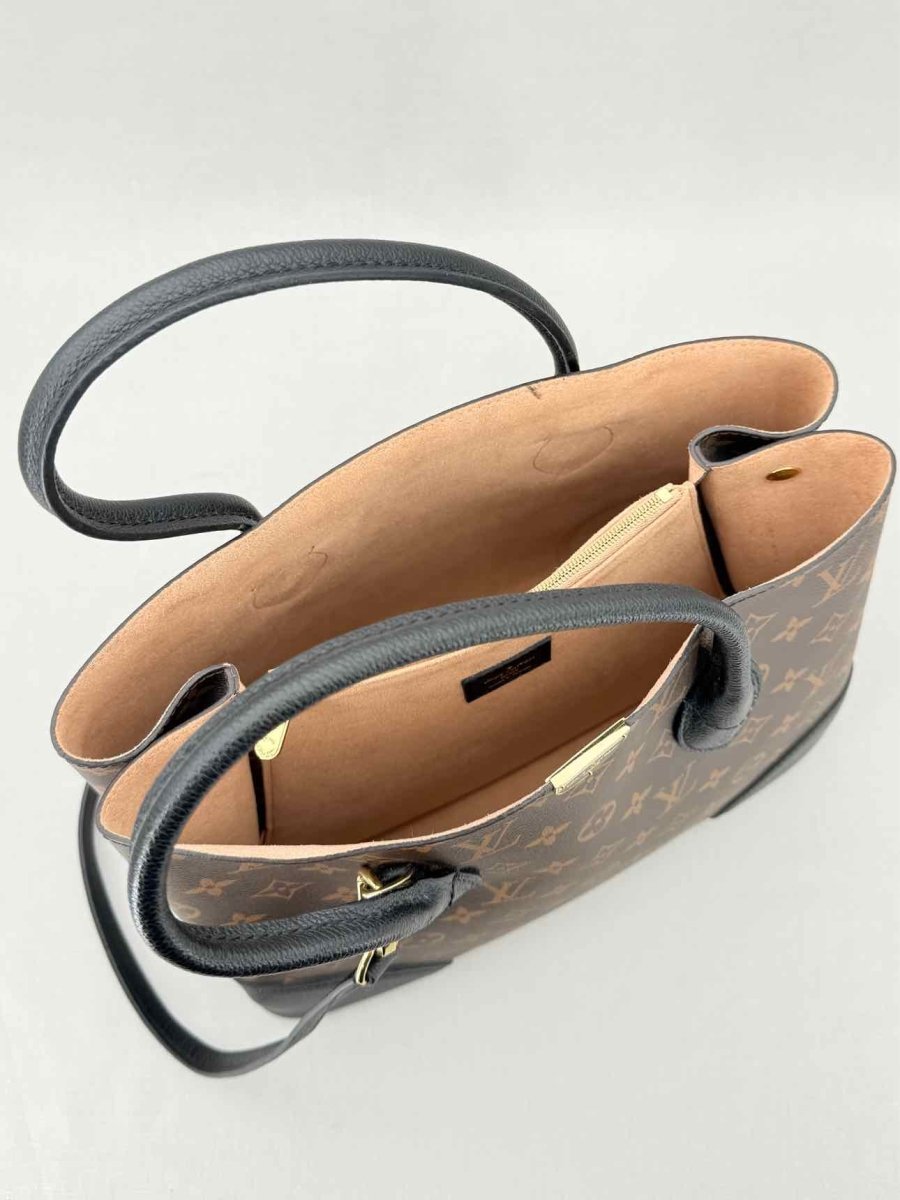 Pre - loved LOUIS VUITTON Flandrin Brown Monogram Tote Bag at Reems Closet