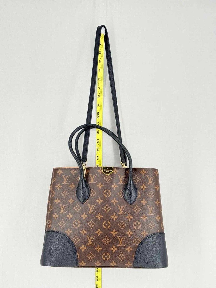 Pre - loved LOUIS VUITTON Flandrin Brown Monogram Tote Bag at Reems Closet