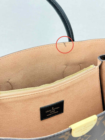 Pre - loved LOUIS VUITTON Flandrin Brown Monogram Tote Bag at Reems Closet