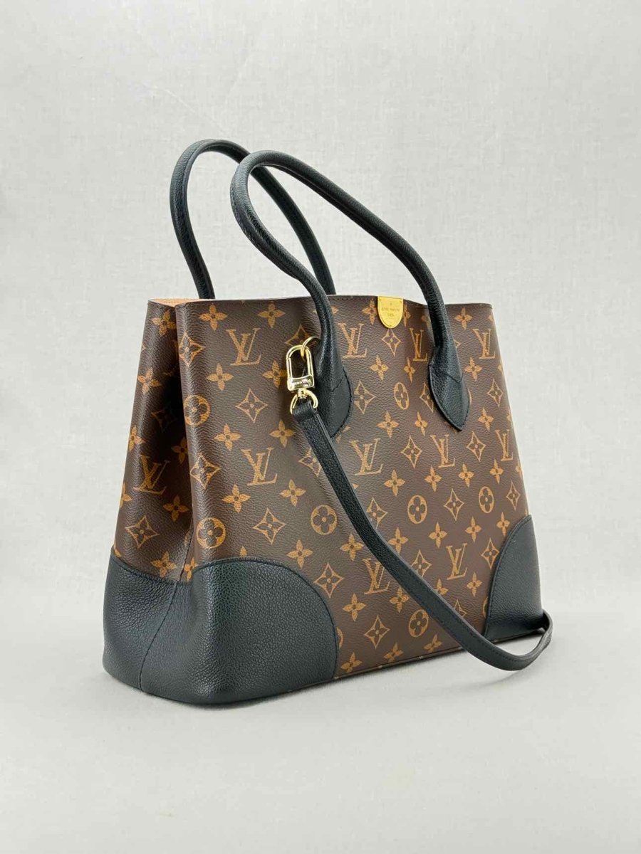 Pre - loved LOUIS VUITTON Flandrin Brown Monogram Tote Bag at Reems Closet