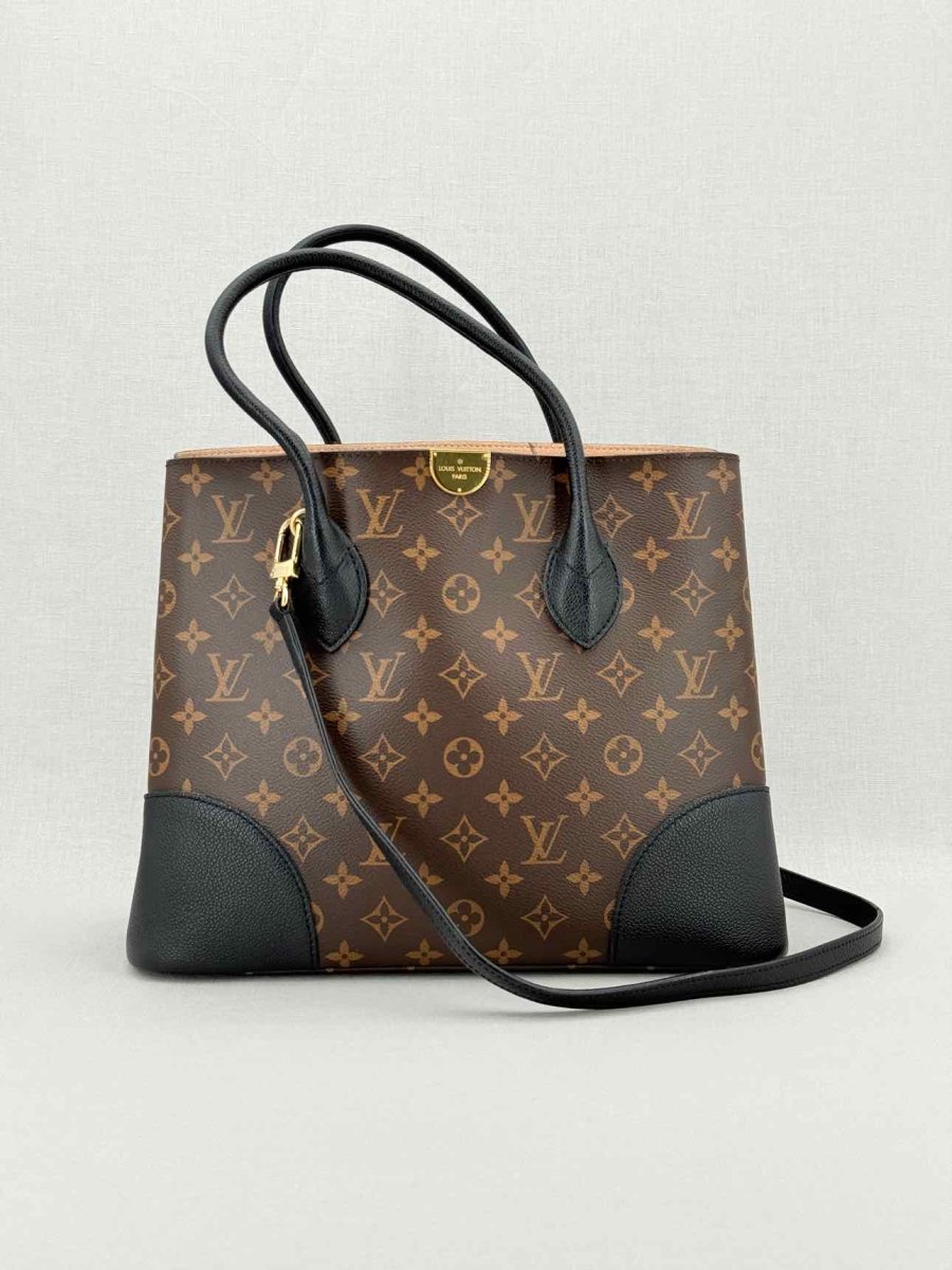 Pre - loved LOUIS VUITTON Flandrin Brown Monogram Tote Bag at Reems Closet