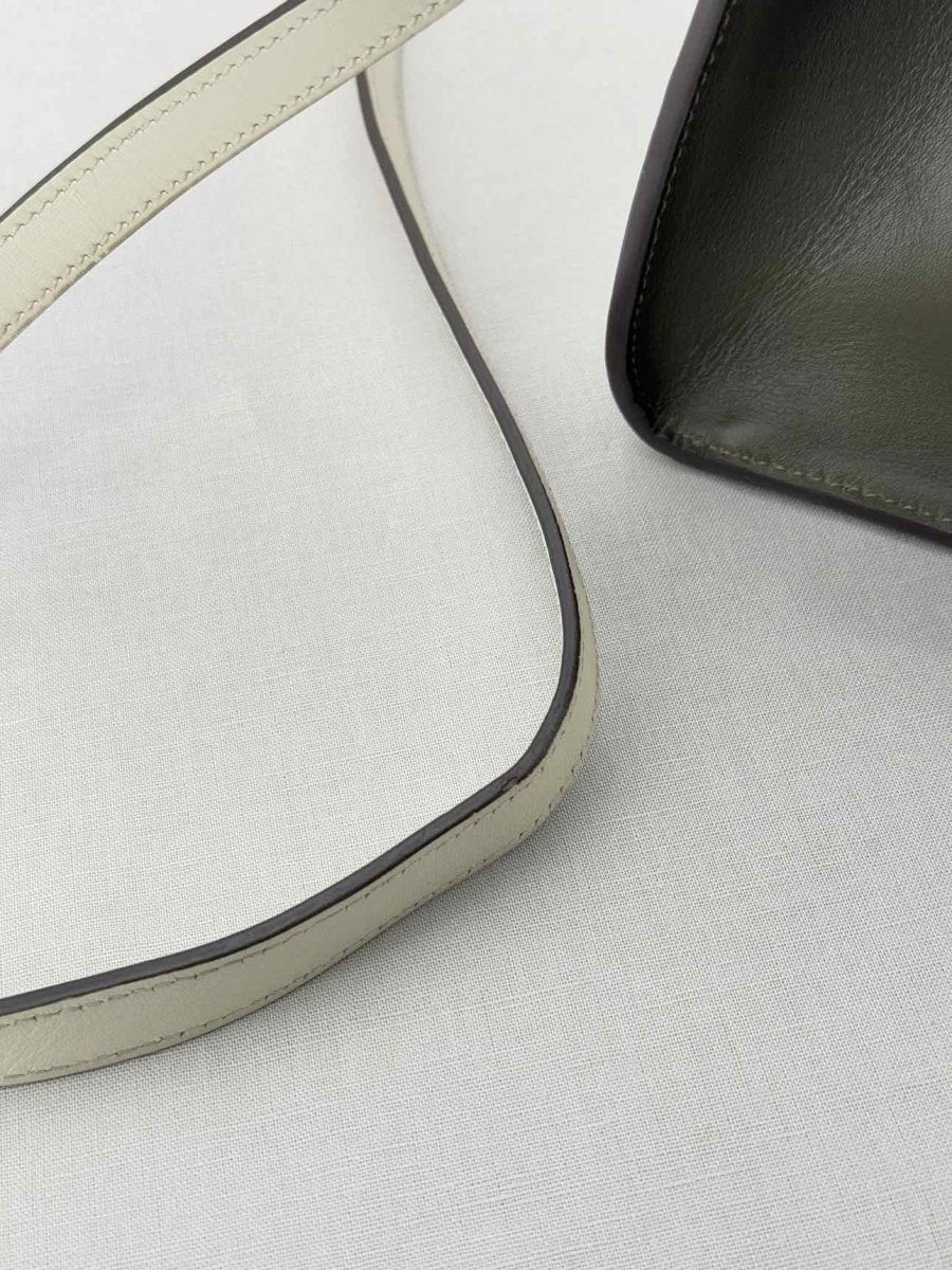 Pre - loved LOUIS VUITTON Green, White & Pink Top Handle at Reems Closet