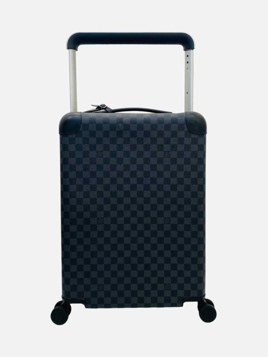 Pre - loved LOUIS VUITTON Horizon Black & Grey Rolling Luggage at Reems Closet