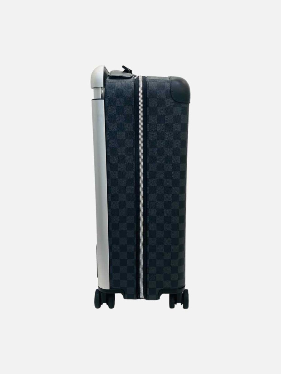 Pre - loved LOUIS VUITTON Horizon Black & Grey Rolling Luggage 70 at Reems Closet