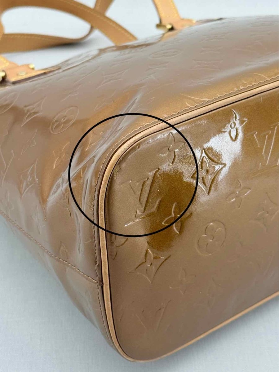 Pre - loved LOUIS VUITTON Houston Bronze Tote Bag at Reems Closet