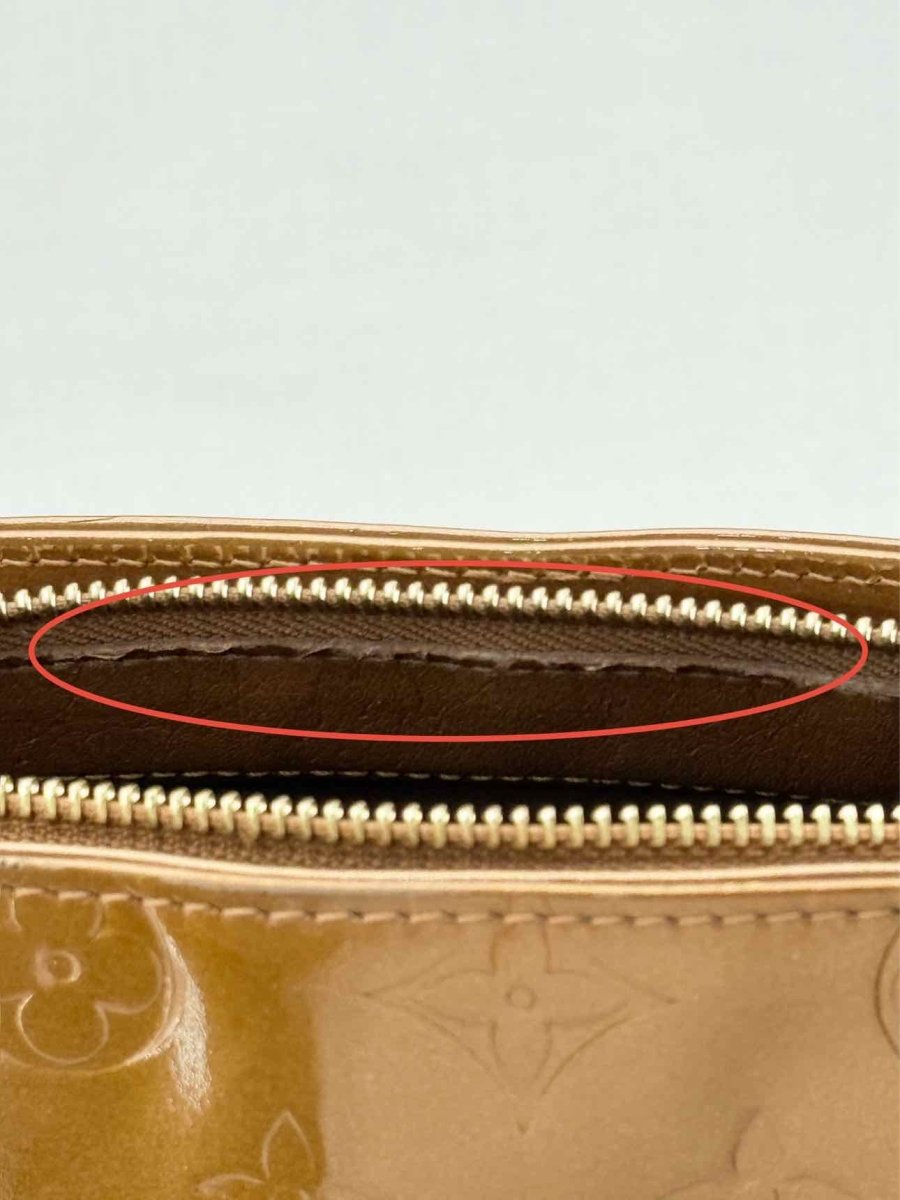 Pre - loved LOUIS VUITTON Houston Bronze Tote Bag at Reems Closet