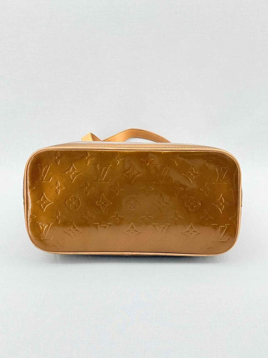 Pre - loved LOUIS VUITTON Houston Bronze Tote Bag at Reems Closet