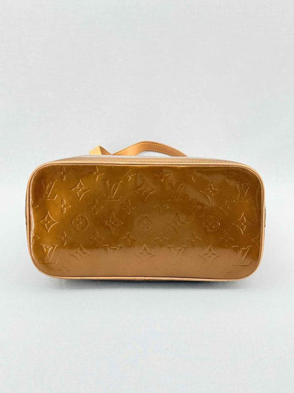 Pre - loved LOUIS VUITTON Houston Bronze Tote Bag at Reems Closet