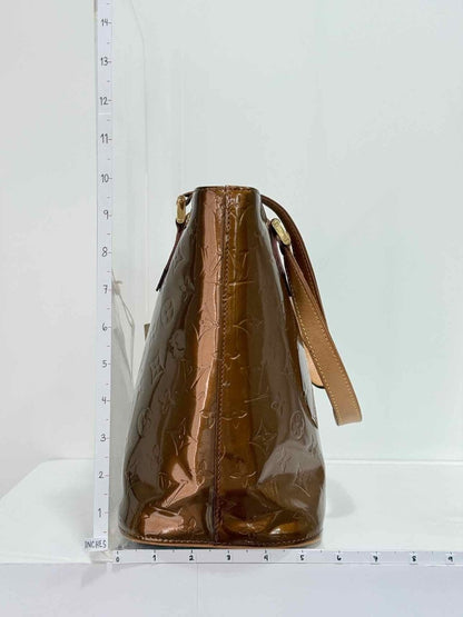Pre - loved LOUIS VUITTON Houston Bronze Tote Bag at Reems Closet
