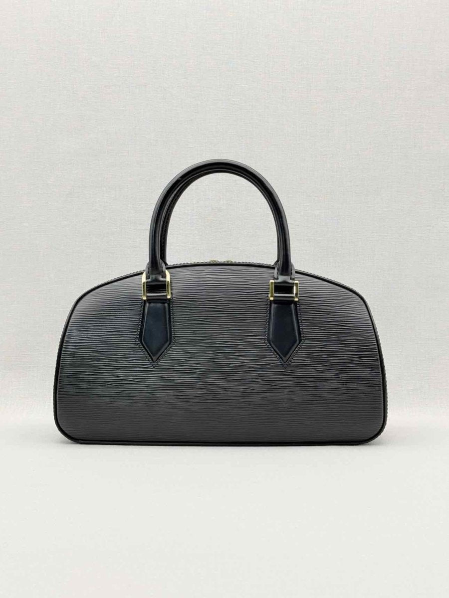 Pre - loved LOUIS VUITTON Jasmine Black Top Handle at Reems Closet
