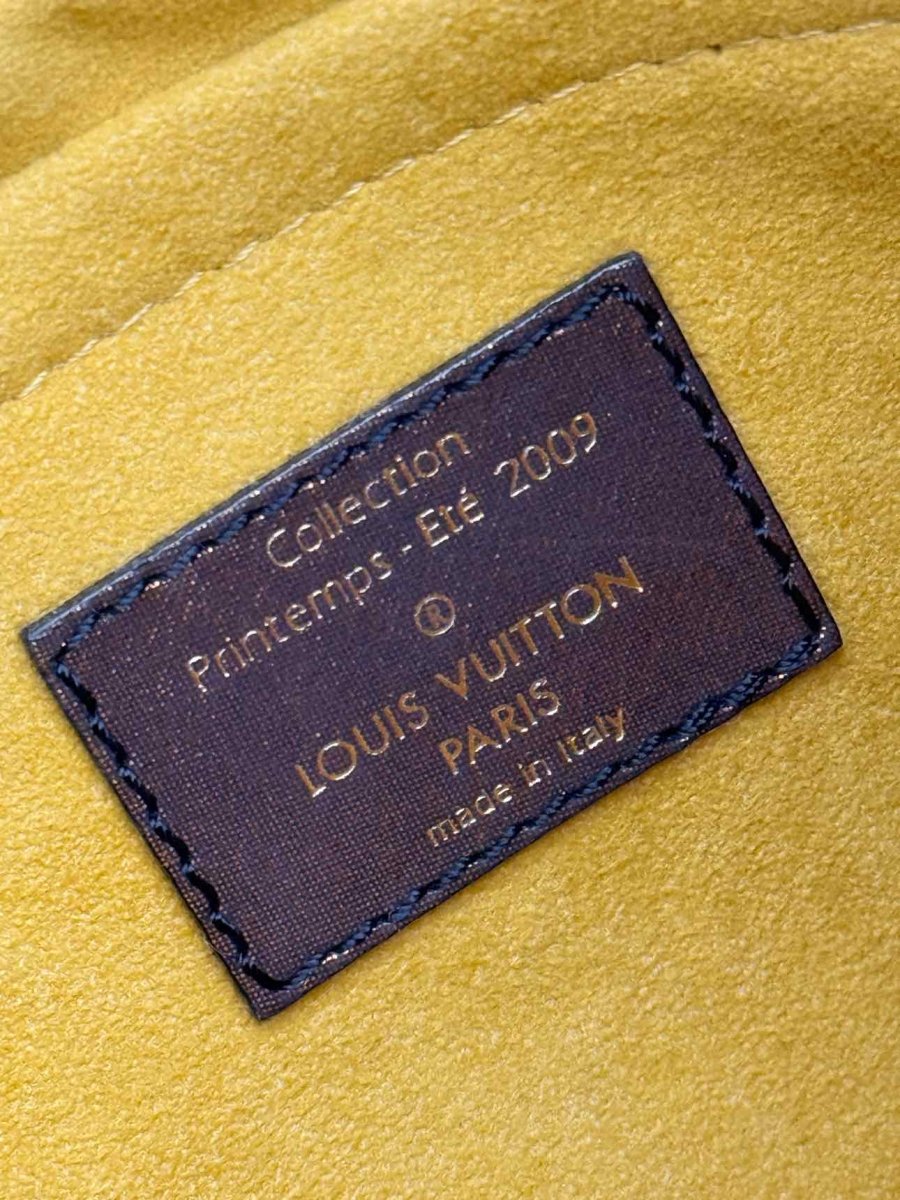Pre - loved LOUIS VUITTON Kalahari Mustard Hobo bag at Reems Closet