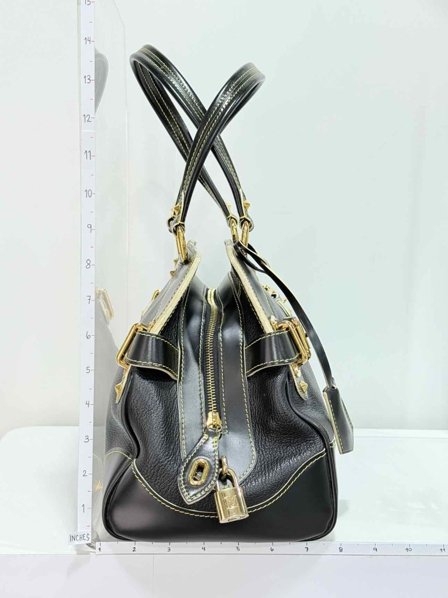 Pre - loved LOUIS VUITTON Le Radieux Black Shoulder Bag at Reems Closet
