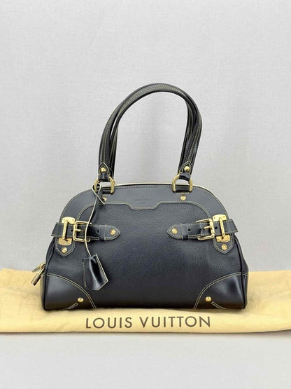 Pre - loved LOUIS VUITTON Le Radieux Black Shoulder Bag at Reems Closet