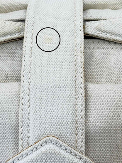 Pre - loved LOUIS VUITTON Limited Edition Beige Top Handle at Reems Closet