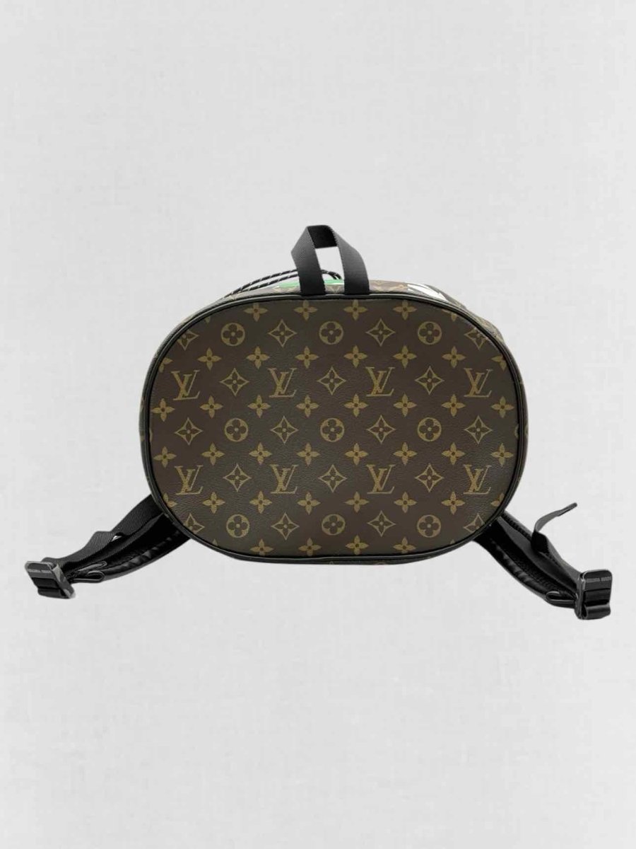 Pre - loved LOUIS VUITTON Limited Edition Brown Multicolor Backpack at Reems Closet