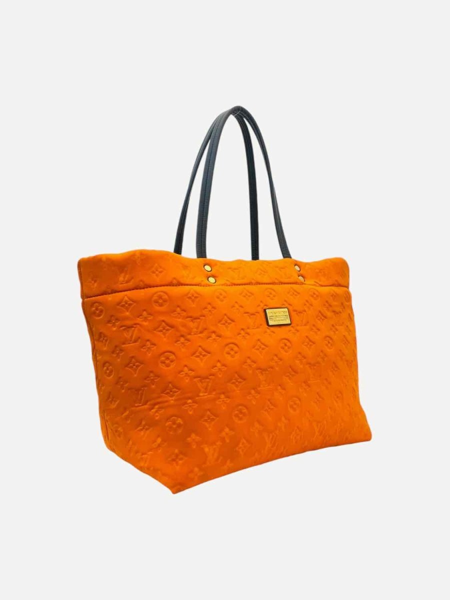 Pre - loved LOUIS VUITTON Limited Edition Orange Shoulder Bag at Reems Closet
