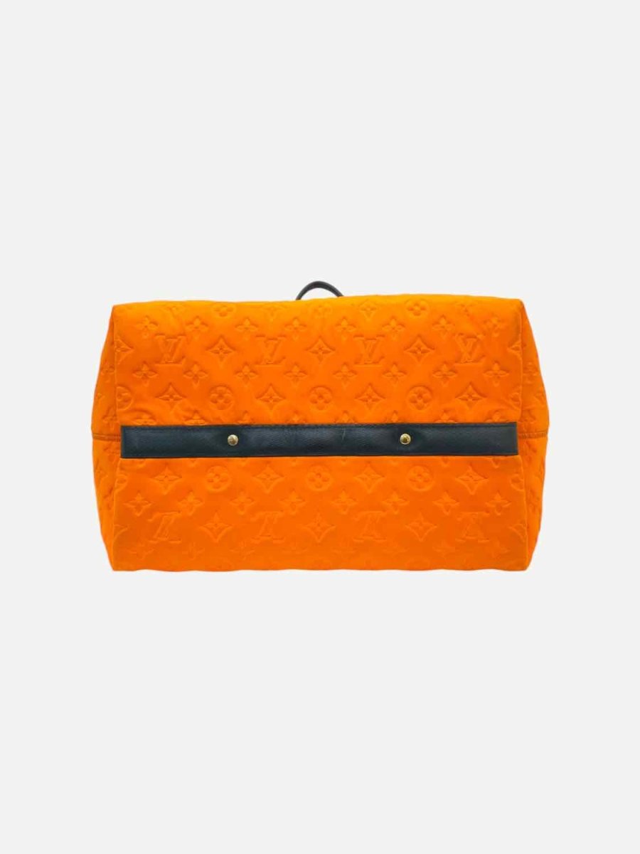 Pre - loved LOUIS VUITTON Limited Edition Orange Shoulder Bag at Reems Closet