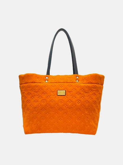 Pre - loved LOUIS VUITTON Limited Edition Orange Shoulder Bag at Reems Closet