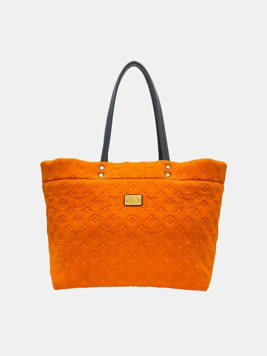 Pre - loved LOUIS VUITTON Limited Edition Orange Shoulder Bag at Reems Closet