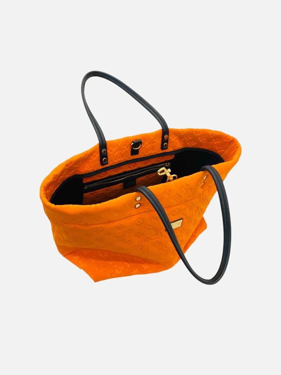 Pre - loved LOUIS VUITTON Limited Edition Orange Shoulder Bag at Reems Closet