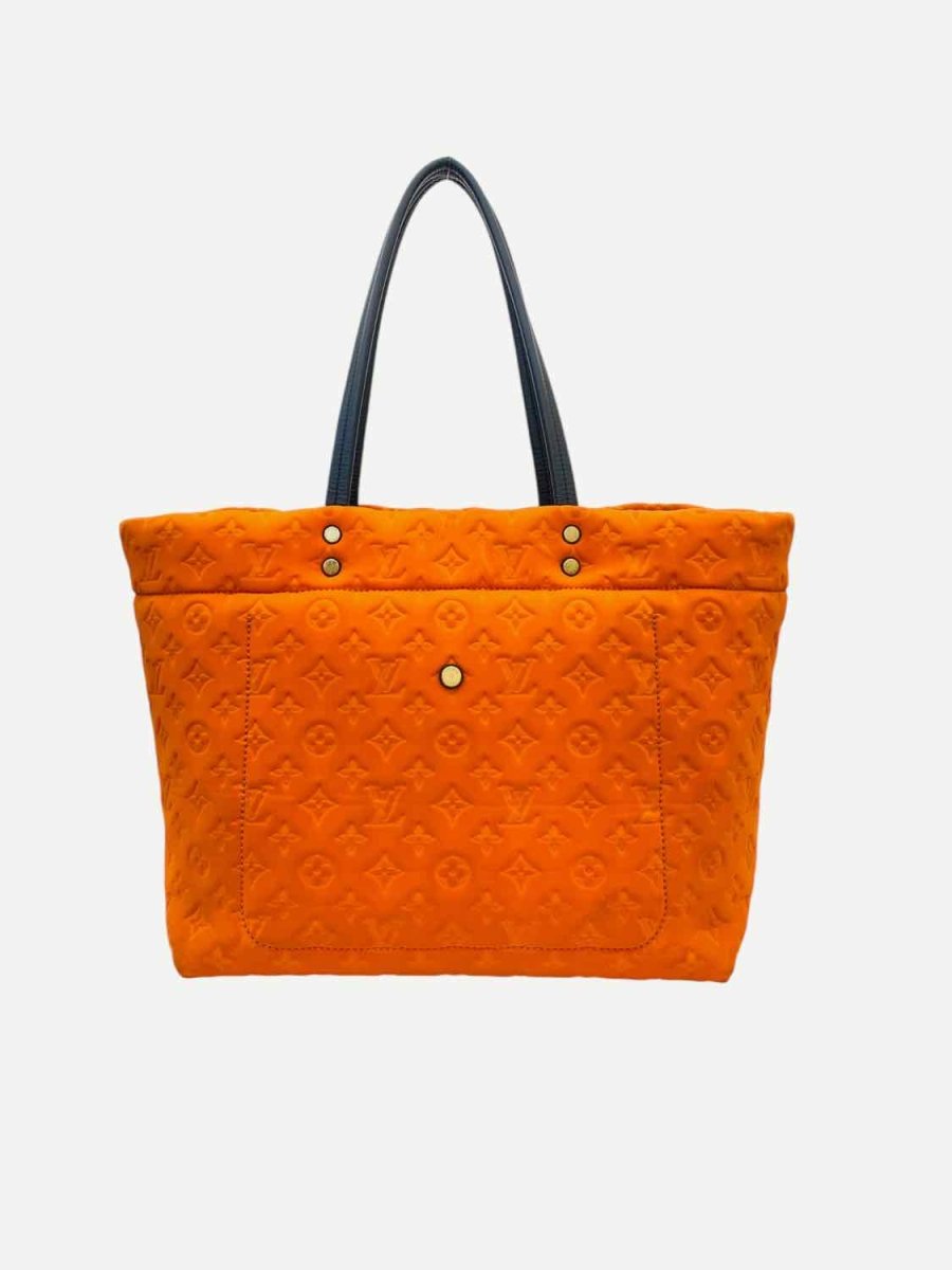 Pre - loved LOUIS VUITTON Limited Edition Orange Shoulder Bag at Reems Closet