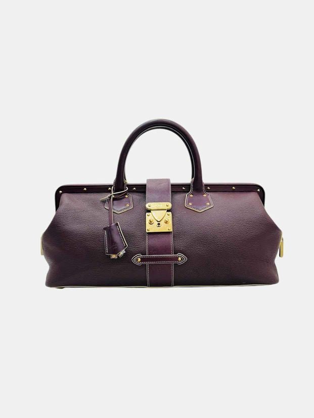 Pre - loved LOUIS VUITTON L'Ingenieux Purple Top Handle at Reems Closet