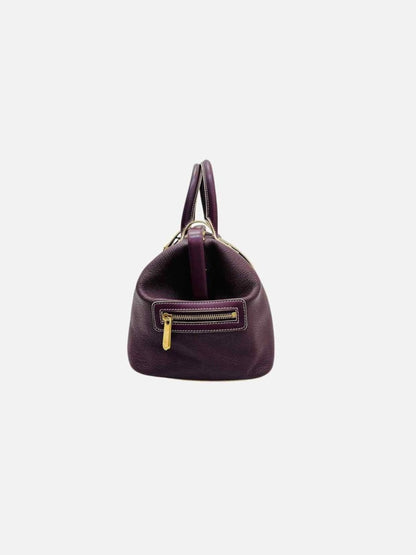 Pre - loved LOUIS VUITTON L'Ingenieux Purple Top Handle at Reems Closet